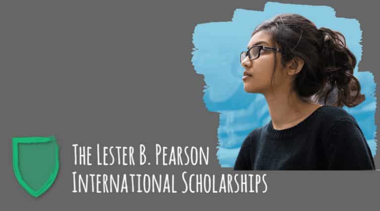 Lester B. Pearson International Scholarship