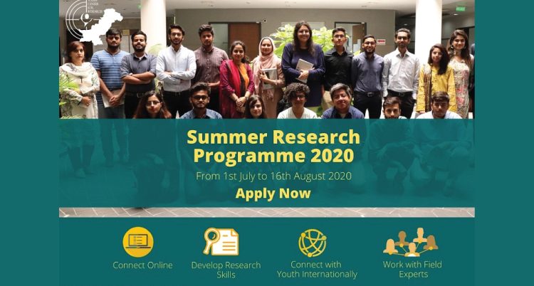 Summer Research Fellowship Programme 2020